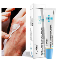 Herbal Antibacterial Cream Psoriasis Cream Anti-itch Relief Eczema Skin Rash Urticaria Desquamation Treatment